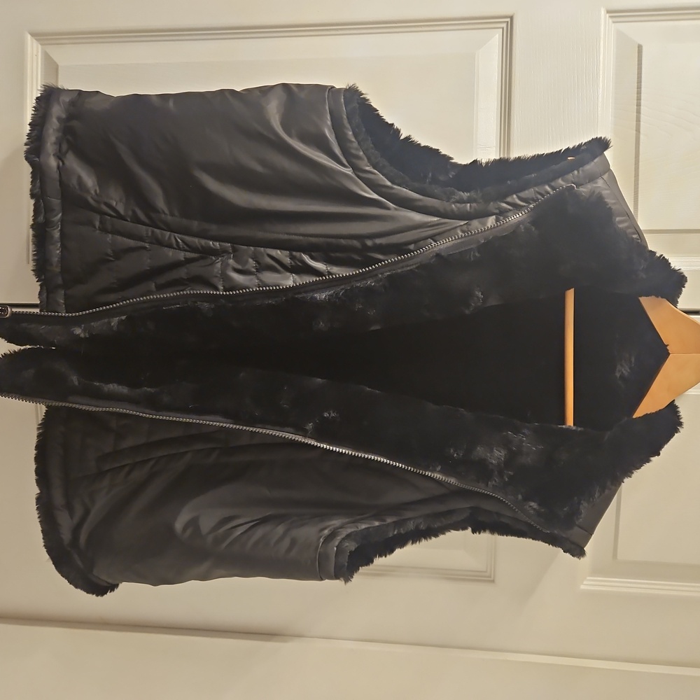 Women's Nicole Miller reversable vest 3X